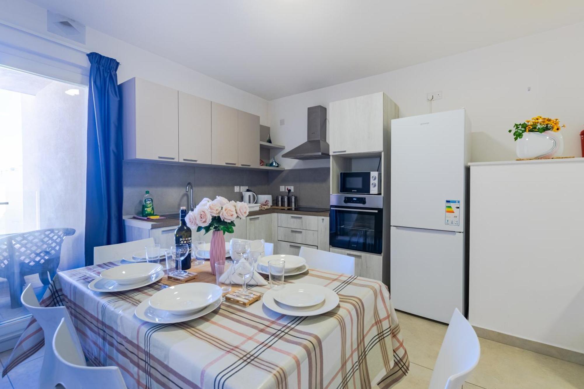 Spacious Brand New Apartment Hc Balcony 3 Bdr 2 Bth Bugibba St. Paul's Bay Exteriér fotografie