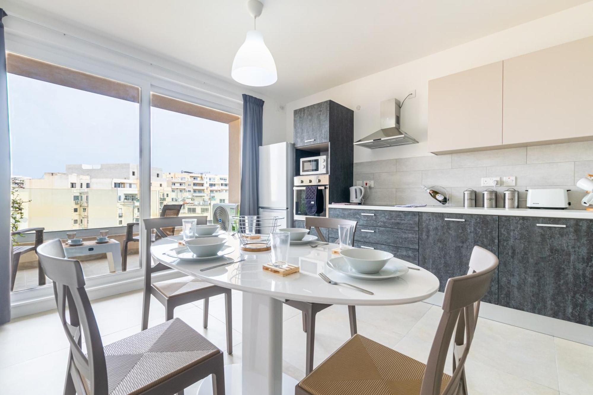 Spacious Brand New Apartment Hc Balcony 3 Bdr 2 Bth Bugibba St. Paul's Bay Exteriér fotografie