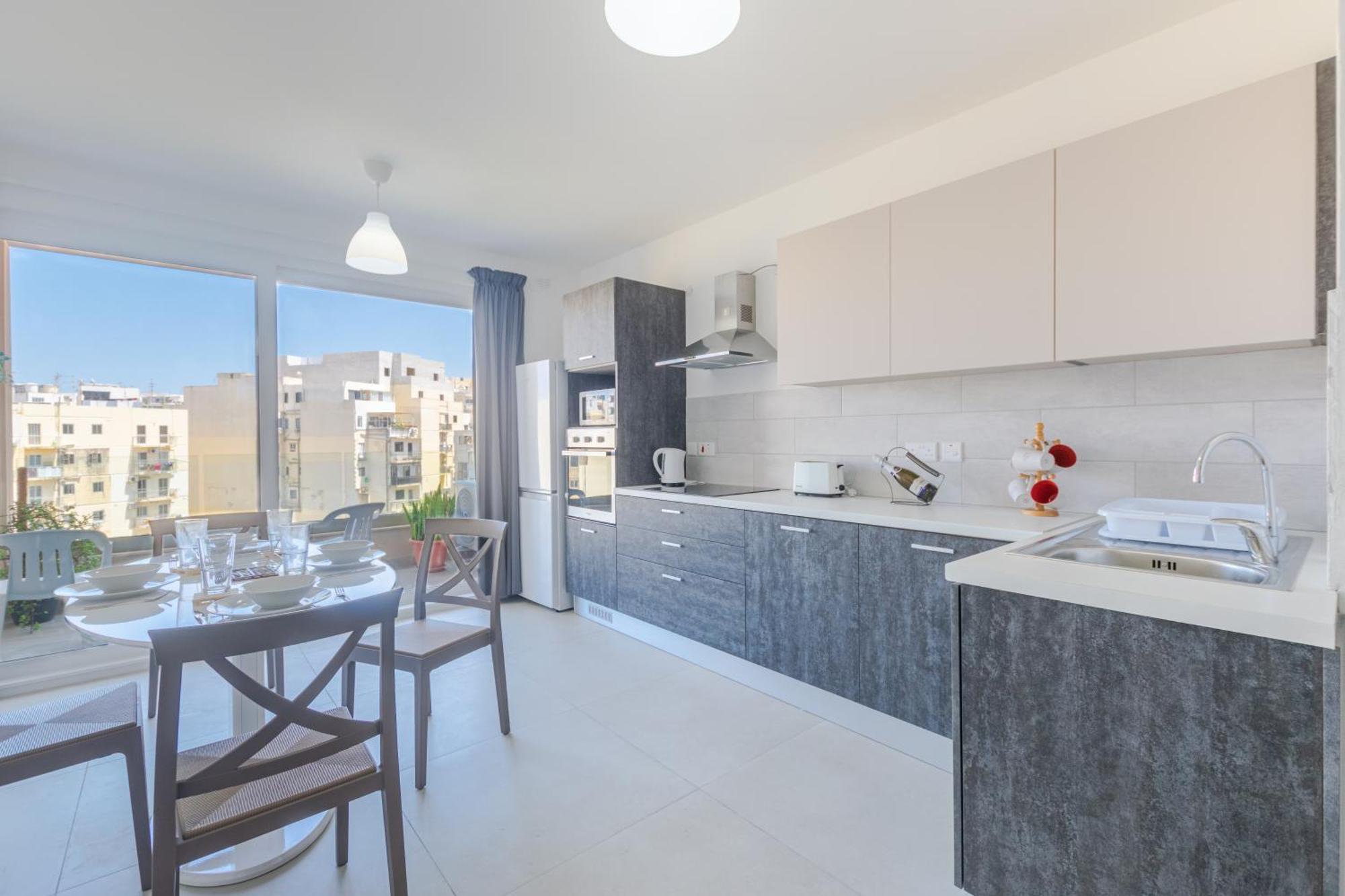 Spacious Brand New Apartment Hc Balcony 3 Bdr 2 Bth Bugibba St. Paul's Bay Exteriér fotografie